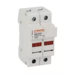 FBE01D2PL Podstawa bezpiecznika 10x38, 2 pola, ze wskaźnikiem, do aplikacji fotowoltaicznych do 1000VDC