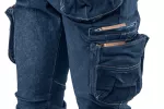Spodnie robocze 5-kieszeniowe DENIM, rozmiar XL