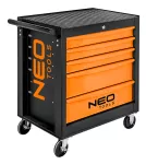 Szafka warsztatowa, 5 szuflad + 117 narzędzi