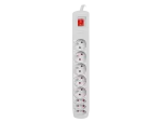 LISTWA ZASILAJĄCA NATEC EXTREME MEDIA SP8 5.0M 5X 230V PL 3X EUROPLUG SZARA