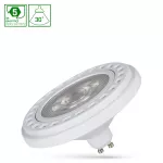 LED AR111 GU10 230V 20W COB 30ST NW RA90 PREMIUM BIAŁY SPECTRUM 5LAT GWARANCJI