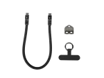 KABEL USB-C M/M SMYCZ / BRELOK 0.3M 240W CZARNY LANBERG