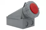 Gniazdo siłowe stałe 63A 5p /VC/ IP67