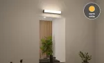 Oprawa ścienna nad lustro ARNEB LED 9W 3000K 550lm 328mm IP44 230V czarny / aluminium