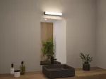 Oprawa ścienna nad lustro ARNEB LED 9W 3000K 550lm 328mm IP44 230V czarny / aluminium