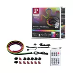 Zestaw taśma BLACK NEON RGBW+ 3W 84 led/metr 150cm +pilot 5VDC czarny / tworzywo sztuczne