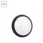 NYMPHEA OMNI BLACK SENSE E27 230V IP65 IK08 FI300X90MM CZARNY OKRĄGŁA CZUJNIK RUCHU