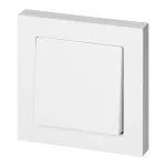 Łącznik p/t jednobiegunowy Malta, 10A, 250V, WP-1M, biały