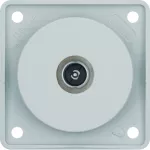 Integro Flow Gniazdo przyłaczeniowe anteny TV, szary