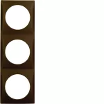 Integro Flow Ramka 3-krotna, brąz