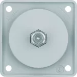 Integro Flow Gniazdo przyłączeniowe anteny SAT, szary