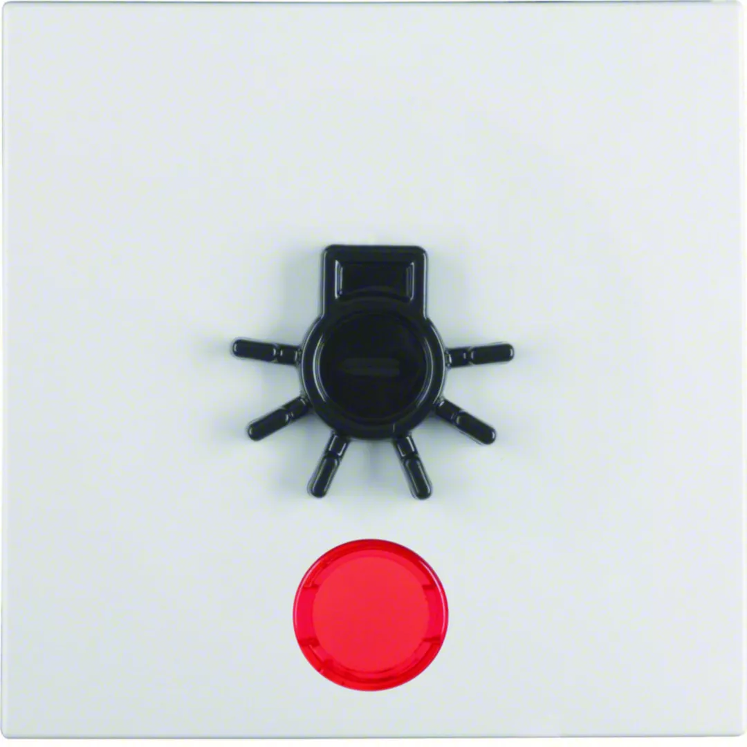 B.3/B.7 Klawisz z czerwoną soczewką i wyczuwalnym symbolem