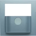 KNX e/s B.x Płytka czołowa do modułu czujnika ruchu KNX, alu mat, lak.