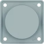 Integro Flow Zaślepka z płytką nośną, szary