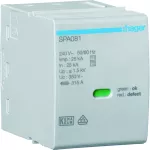 SPD Moduł T1 1P sieć TN-S/TN-C/TT(L-N) Iimp=25kA Up≤1,5kV In=25kA do SPA80x