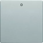 Q.x Klawisz z nadr. "0" łącz. 1-kl., alu aks, lak