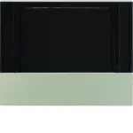 KNX e/s K.x Element centr. do regulatora temperatury i pokoj., stal szl., lak.