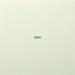 KNX e/s B.x Klawisz z soczewką do modułu przycisku 1-kr, kremowy, połysk