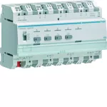 KNX system Ściemniacz uniwersalny 4-kan 4x300 W, wielofazowy, f. sumowania obc.