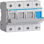 Modułowy rozłącznik bezpiecznikowy poziomy D02 3P+N 63A 400VAC 110/220VDC