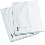 volta Karty opisowe do naklejenia na drzwi rozdzielnicy zestaw 10 sztuk