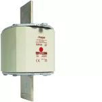 Wkładka bezp. nożowa NH4a wsk.podw. uchwyt nieiz. gTr 909A 400VAC