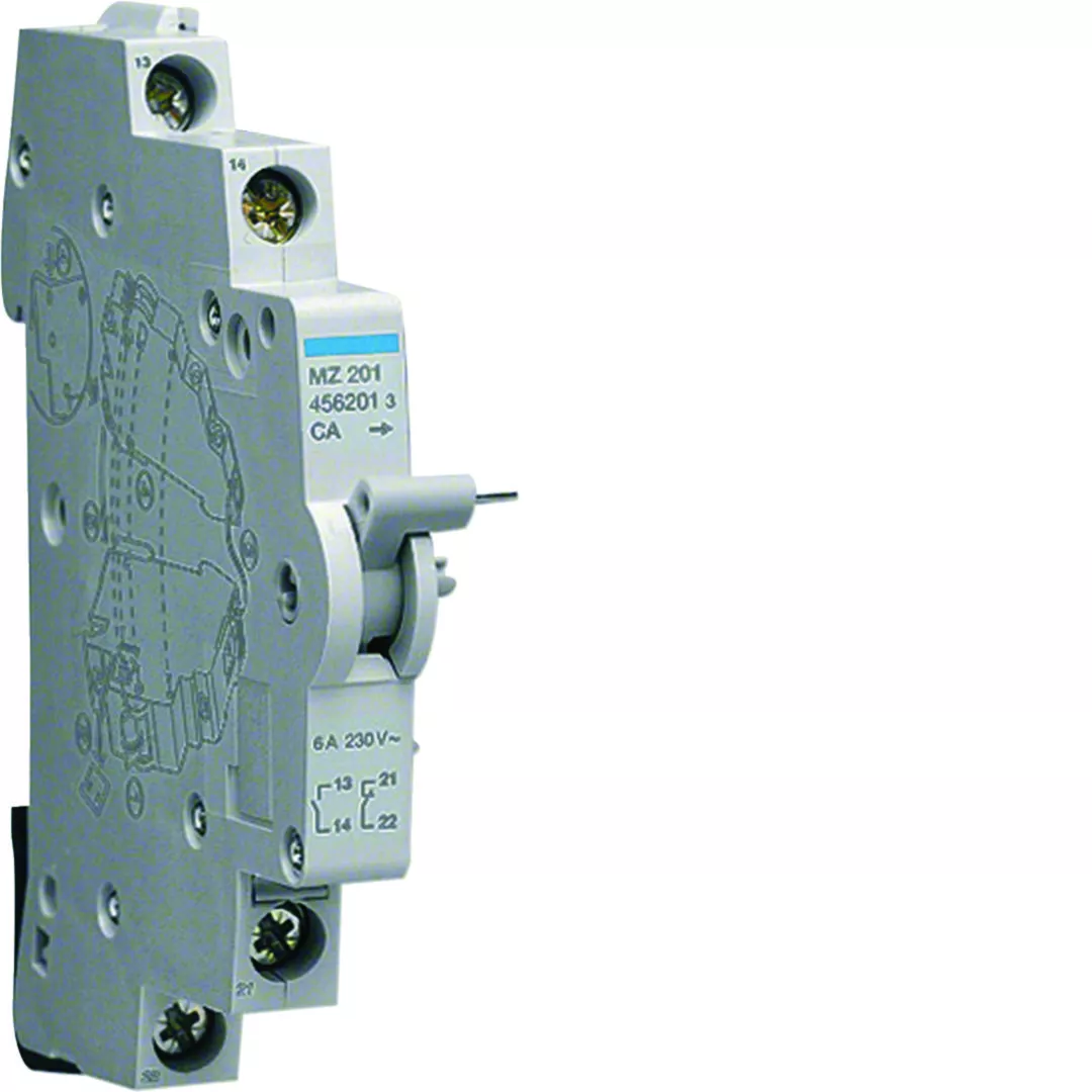 Styk pomocniczy do MCB, RCBO 1NO+1NC Ith=6A 230VAC