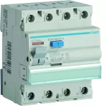 RCCB Wyłącznik różnicowoprądowy 3P+N 63A 100mA 6kA AC