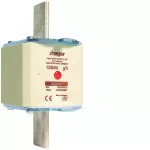 Wkładka bezp. nożowa NH3 wsk.podw. uchwyt nieiz. gTr 180A 400VAC