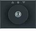 K.1 Płytka czołowa z kluczykiem do łącznika żaluzjowego obr. antracyt mat lakier