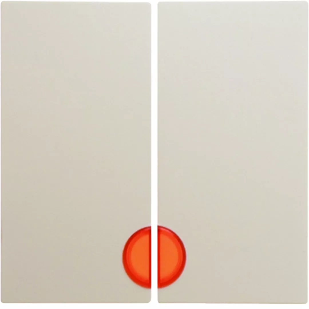 B.Kwadrat Klawisze z czerw. socz. do łącz. 2-klawiszowych, krem