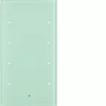 KNX TS Sensor dotykowy 4-krotny, szkło, białe