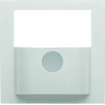KNX e/s B.x Płytka czołowa do modułu czujnika ruchu KNX, biały, połysk