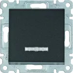 lumina Łącznik kontrolny 1-biegunowy, czarny