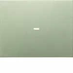 KNX e/s K.x Klawisz z soczewką do modułu przycisku 1-kr, stal szlachetna, lak.