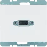 K.1 Gniazdo VGA biały