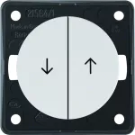 Integro Flow Łącznik żaluzj. wielokl. przyc., nadr. symb. "Strzałka", biały