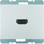 K.5 Gniazdo HDMI z przyłączem 90° alu