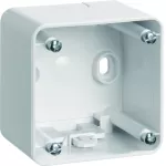 Integro Puszka natynkowa 1-krotna wysoka, biały, połysk