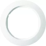 Serie 1930 Ramka pojedyncza do płytek czołowych Ø 58 mm, biały