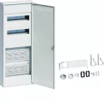 volta Rozdzielnica hybrydowa natynkowa, 24 moduły, 2x płyta, drzwi stalowe