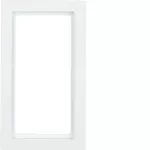 Q.3 Ramka z dużym wycięciem biały, aks