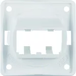 Integro Flow Płytka nośna do 2 modułów MINI-COM, biały