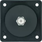 Integro Flow Gniazdo antenowe TV z obudową, ant