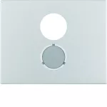 K.5 Płytka czołowa do gniazda głośnikowego alu