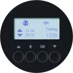 R.X/1930/Glas KNX RF quicklink Żaluzjowy łącz. czas. ster. cz