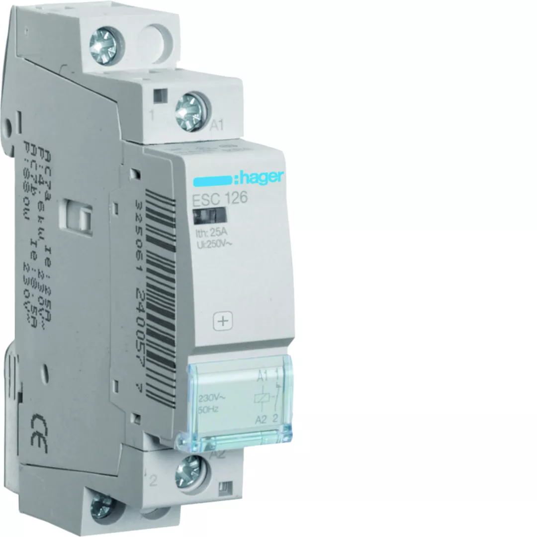 Stycznik 230VAC 1NC 25A AC-7a/b