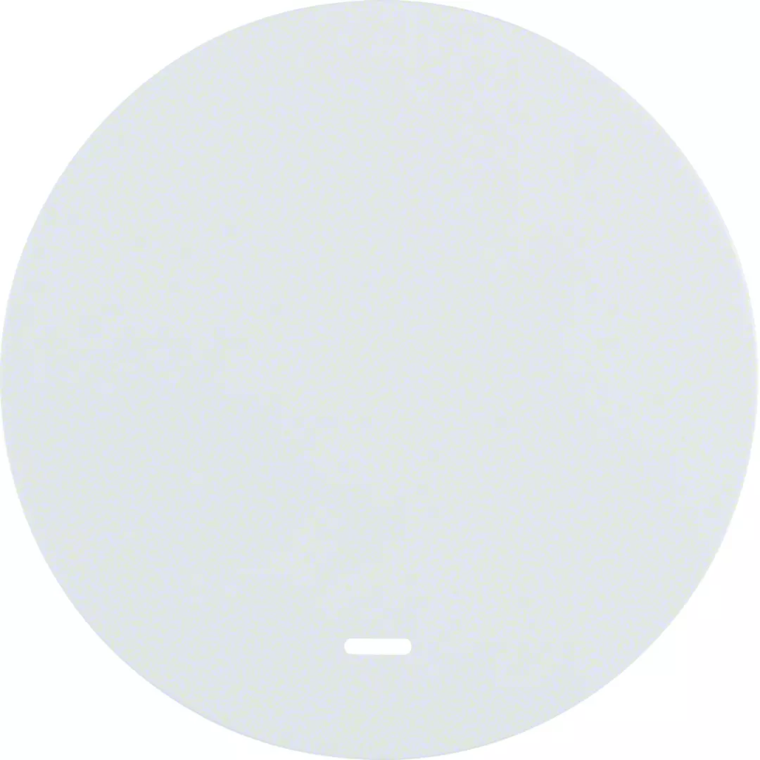 R.x Klawisz z przezroczystą soczewką do łącz. klaw. 1-kr, biały