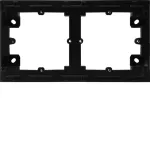 lumina intense Adapter natynkowy 2-krotny, czarny