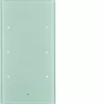 KNX TS Sensor dotykowy 3-krotny, szkło, alu